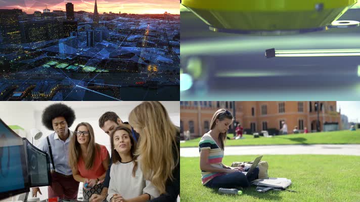 移动互联网城市连线大数据科技幸福生活