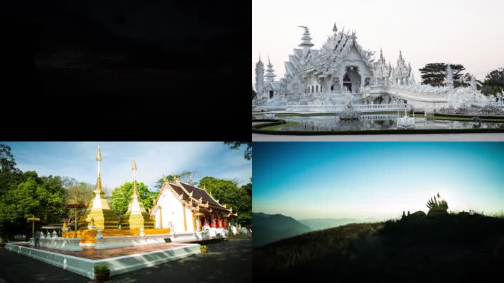 高清实拍唯美泰国风光旅游宣传片