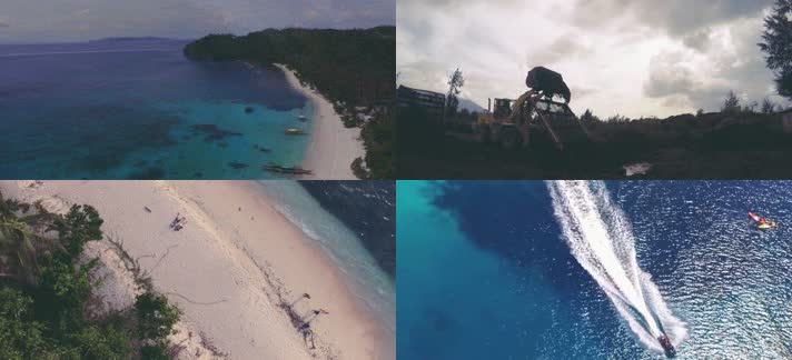 4K航拍菲律宾旅游风光宣传片