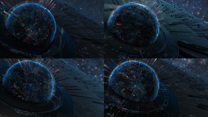 新闻地球背景09