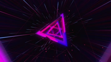 唯美三角形隧道穿梭 唯美三角形隧道穿梭