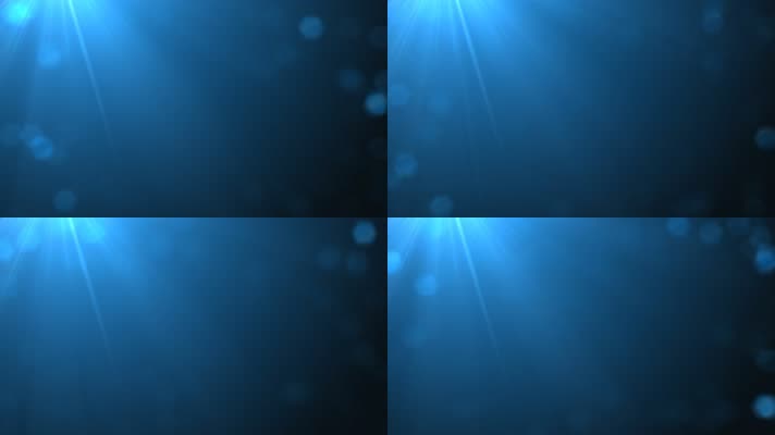 【4K】蓝色粒子背景