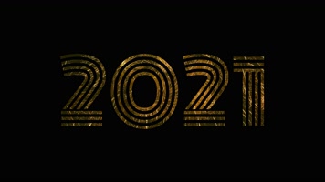 金色2021新年大气舞台