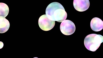 【透明】气泡飞舞