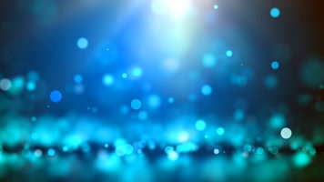 【4K】蓝色粒子背景