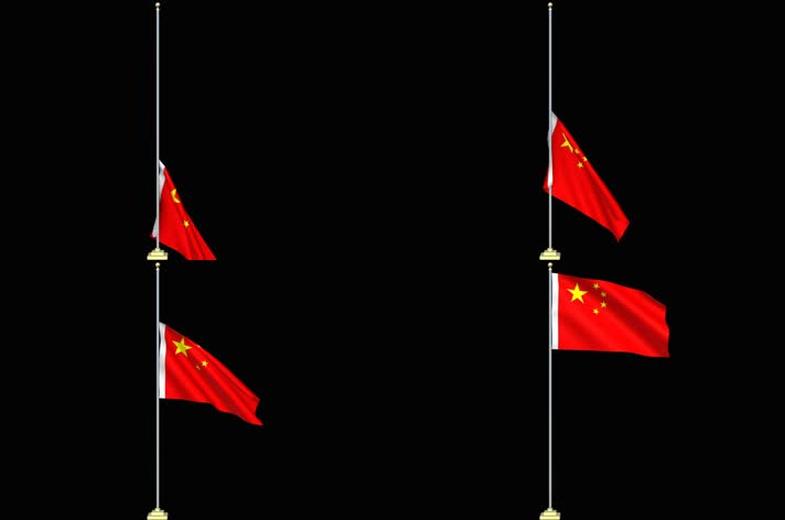 升国旗动态视频