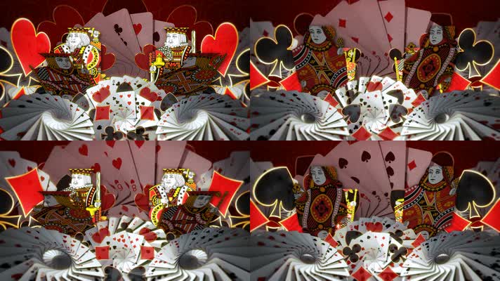 扑克牌游戏背景03