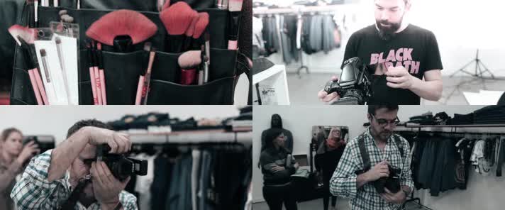 时尚服装时装影棚拍摄