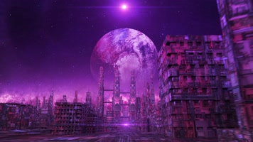 未来科幻城市穿行 未来科幻城市穿行