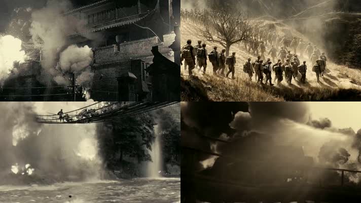 抗日战争实拍视频