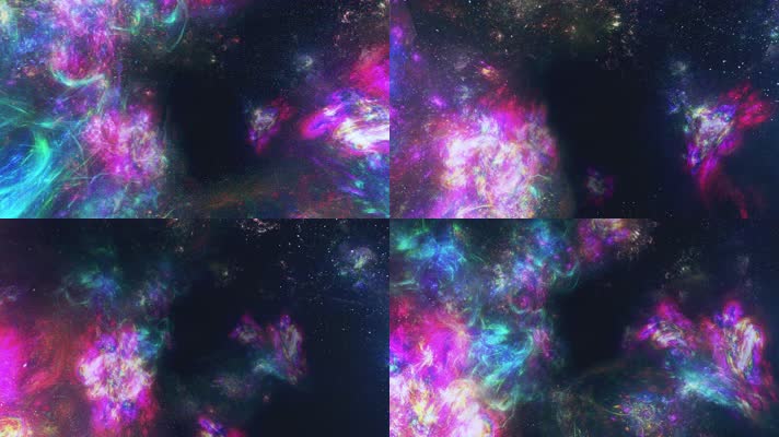 唯美星空 大气星云  