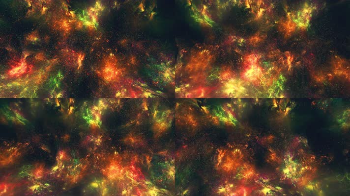 唯美星空 大气星云  