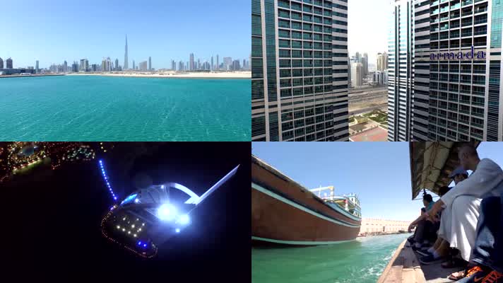4K迪拜城市旅游宣传片
