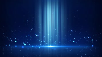 梦幻光柱蓝色背景循环