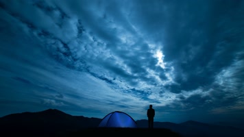 仰望星空 梦幻星辰 唯美星空  