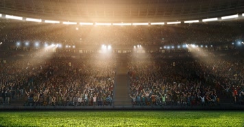 大气足球场 三维动画体育场   大气足球场 三维动画体育场