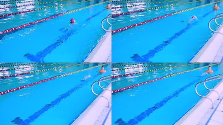 游泳 训练 优美泳姿 自由泳 