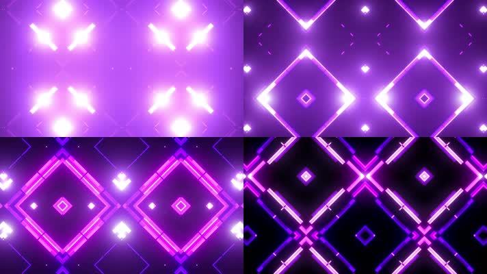 未来感 电流 光线空间 华丽 闪耀 