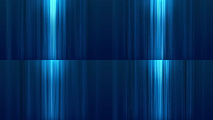 动态唯美蓝色光线背景循环