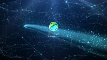 科技光效线条LOGO片头模板