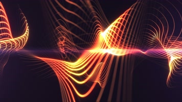 绚丽水波纹光线转场  