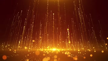 金色光效粒子颁奖背景循环 金色光效粒子颁奖背景循环