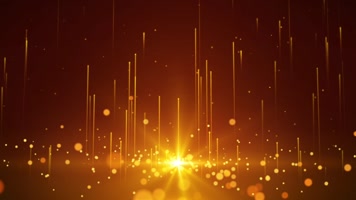 金色光线舞台背景循环