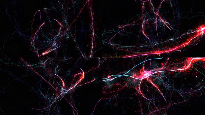 炫酷五彩光线 炫彩 led灯光  