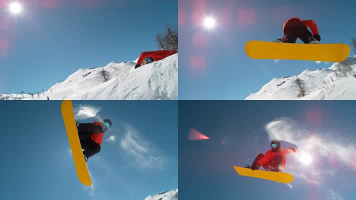 腾飞 极限滑雪运动 极限运动 