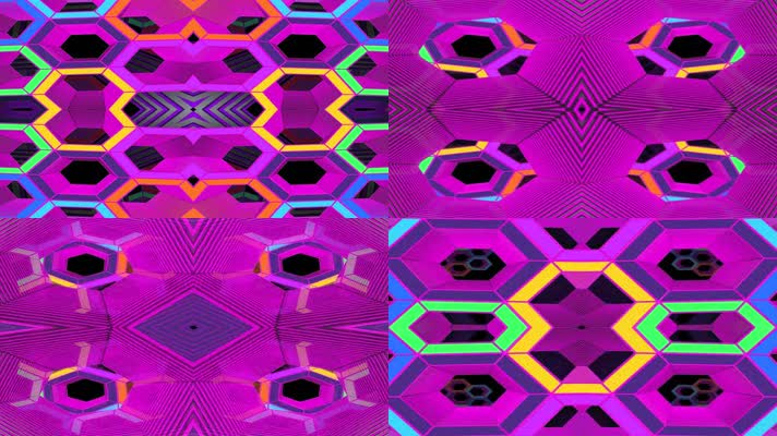 万花筒音乐舞台vj背景