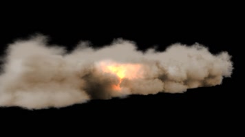 影视级闪电沙尘暴alpha通道