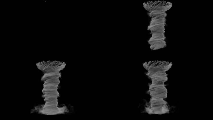 影视级龙卷风alpha合成