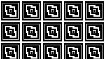 时尚中国风动感几何图案