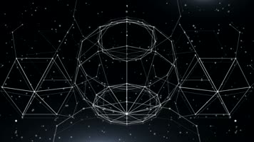 黑白线条节奏动感舞曲