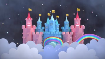 梦幻彩虹城堡 (2)