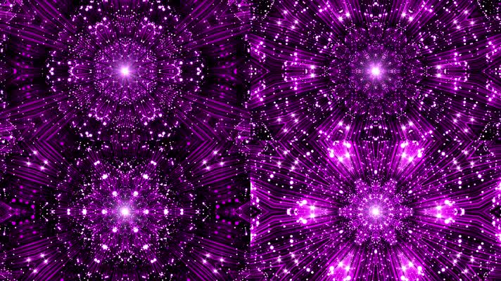 高品质紫色华丽舞台背景循环