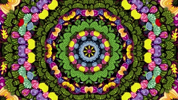 原版花瓣花环民族舞蹈背景系列(8)