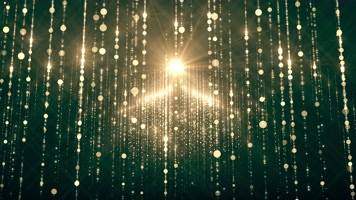 金色粒子 舞台背景 动感节奏 电音 梦幻 炫