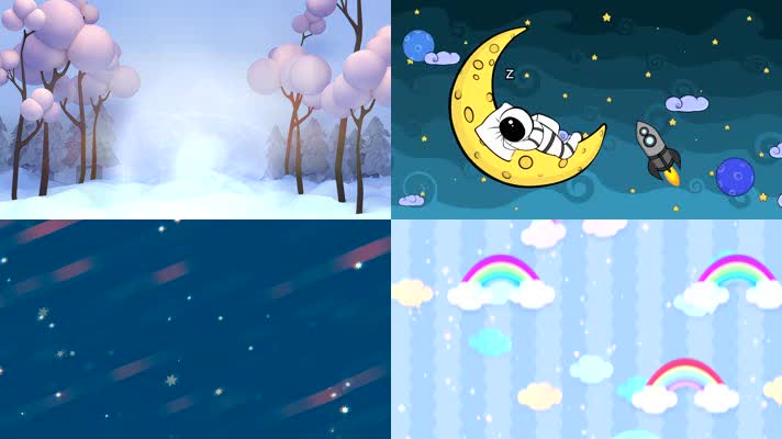 梦的眼睛卡通配乐成品