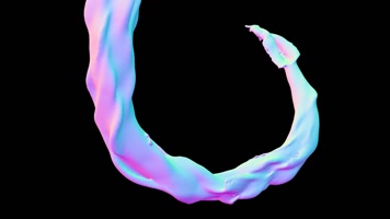 原版牛奶冰激凌液体合成（叠加） 