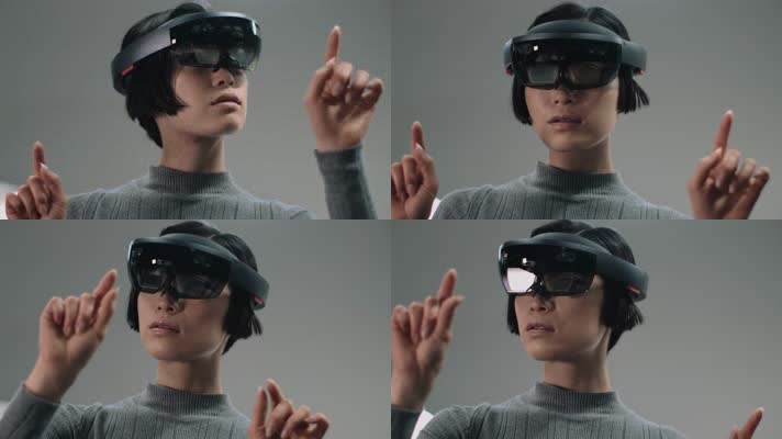vr眼镜体验 360度虚拟现实 