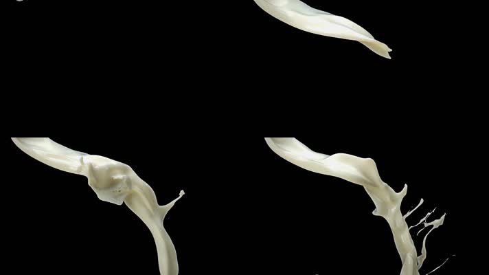 影视级牛奶流体alpha通道合成 (3)