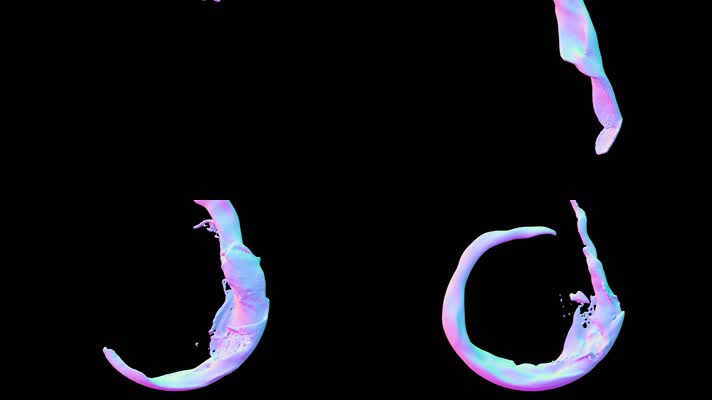 原版牛奶冰激凌液体合成（叠加）