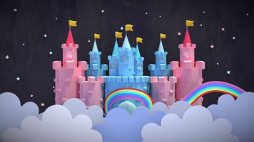 梦幻彩虹城堡 