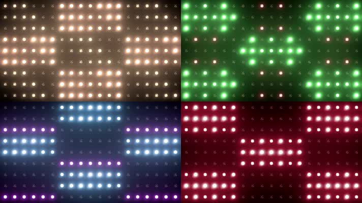 藏族踢踏舞彩色灯阵舞台背景