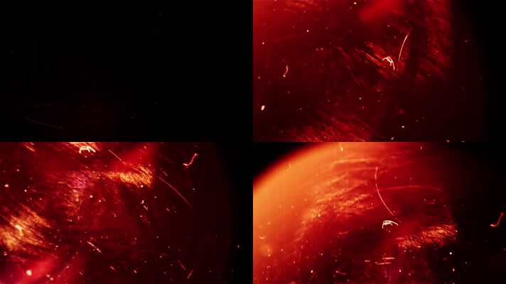 复古温馨光线光斑合成