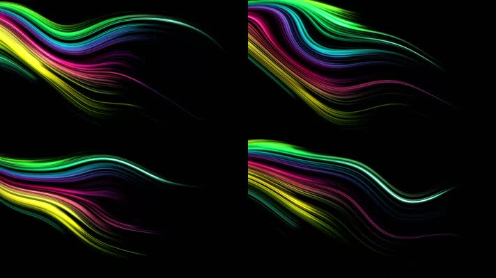 柔光 舞台背景 动感节奏 