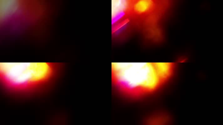 复古温馨光斑光线合成