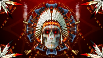 骷髅文化 万花筒 印第安人 