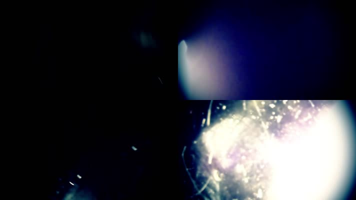 复古温馨光线光斑合成